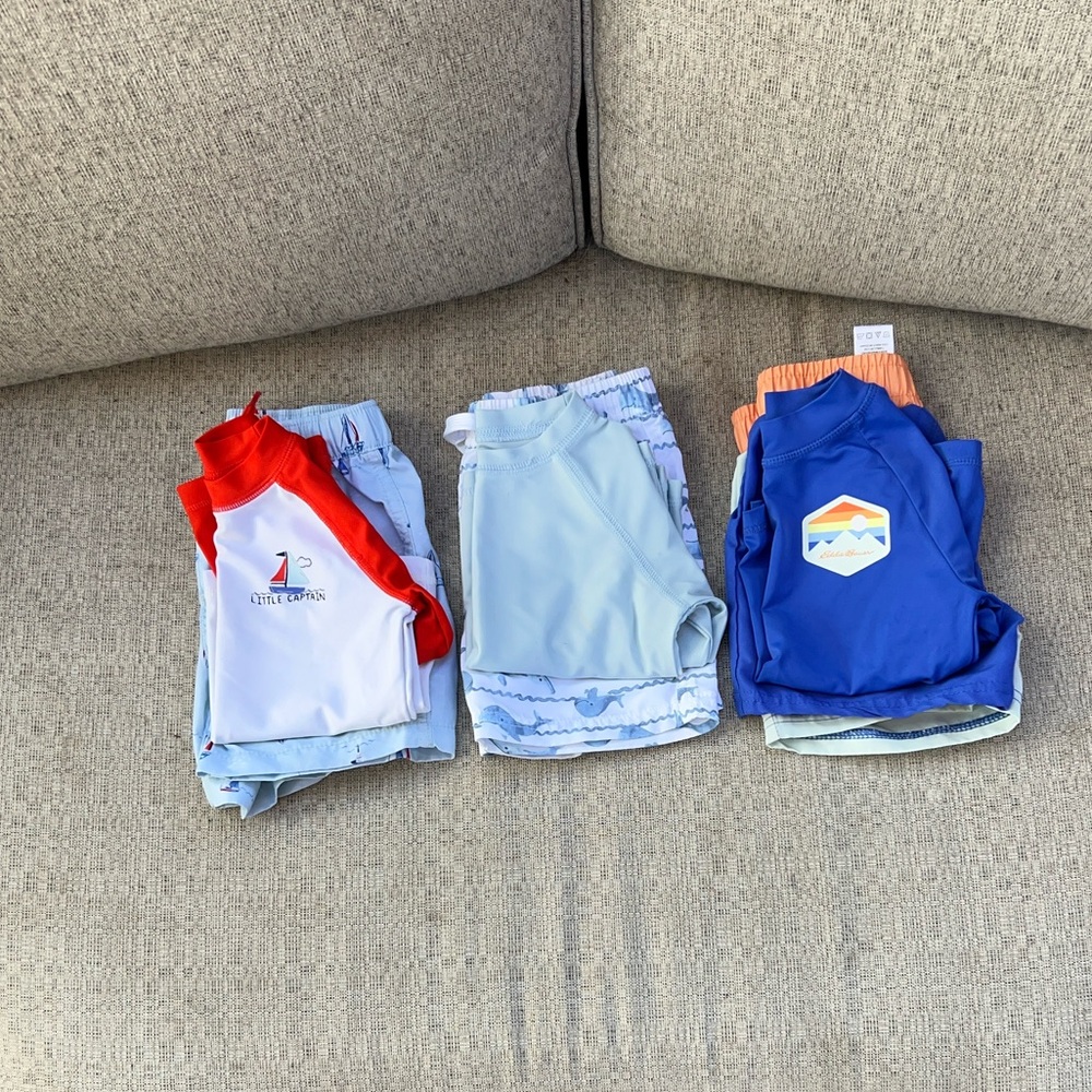 Boys 18M Swimsuit Set Bundle